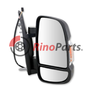 735773337 spätné zrkadlo elektr. pravé krátke 80mm,16w, 8-pin - 017727
