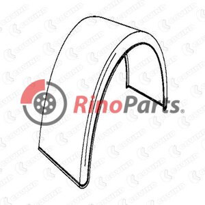 TPL/650 ZADNY BLATNIK  A=1360 mm B=660 mm H=670 mm S=2130 mm