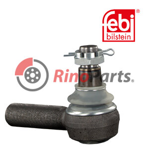 002 460 01 48 Tie Rod / Drag Link End with castle nut and cotter pin