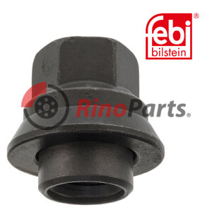 Wheel Nut with pressure pad and cover