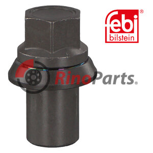 Wheel Nut with pressure pad and cover