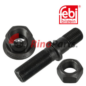 09.80.623.4.10 Wheel Stud with pressure plate nut and counter-nut