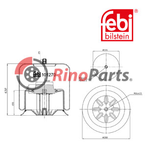 942 320 63 21 Air Spring with steel piston