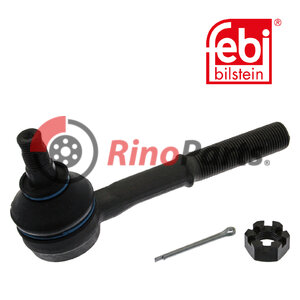 1 961 668 Tie Rod End with castle nut and cotter pin