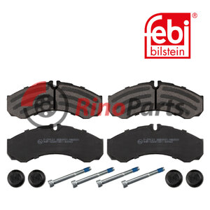 0 0299 5633 Brake Pad Set with additional parts