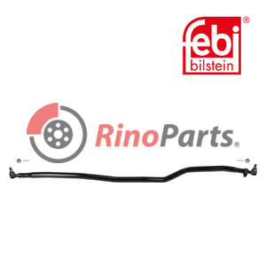 20428433 Drag Link with castle nuts and cotter pins, from idler arm to front axle