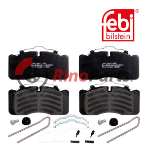 003 420 50 20 Brake Pad Set with additional parts