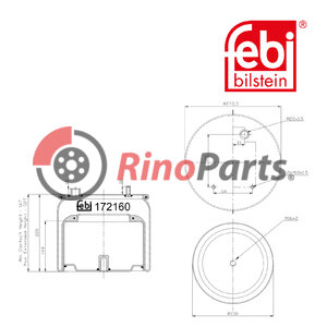 1901 305 Air Spring with steel piston