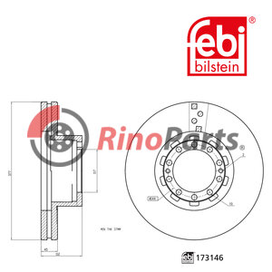 1142 086 Brake Disc