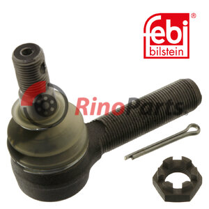 631 330 04 35 Tie Rod End with castle nut and cotter pin