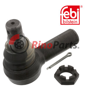 000 460 17 48 Tie Rod End with castle nut and cotter pin