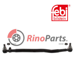 001 460 97 05 Drag Link with castle nuts and cotter pins, from steering gear to 1st front axle