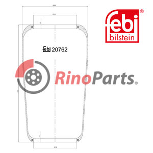 02.200.24.20.0 Air Spring without piston