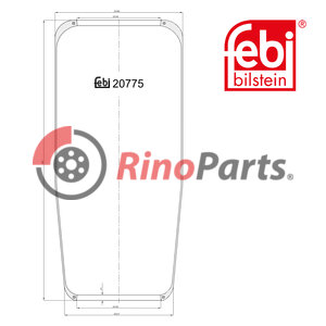 02.2002.47.00 Air Spring without piston