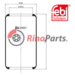 3116354 Air Spring without piston