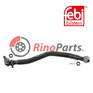 1 324 483 Drag Link with castle nuts and cotter pins, from steering gear to 1st front axle