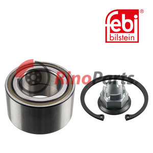 77 01 206 740 Wheel Bearing Kit with castle nut and circlip