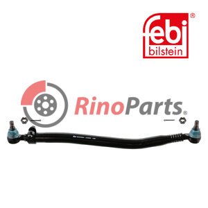 21106930 Drag Link with castle nuts and cotter pins, from steering gear to 1st front axle