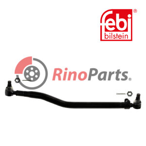 81.46610.6836 Drag Link with castle nuts and cotter pins, from steering gear to 1st front axle