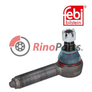 21263821 Tie Rod / Drag Link End with castle nut and cotter pin