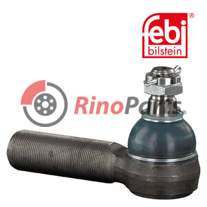 1401 942 Tie Rod / Drag Link End with castle nut and cotter pin