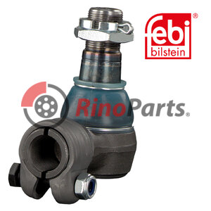 002 460 06 48 Angle Ball Joint for steering hydraulic cylinder with castle nut and cotter pin