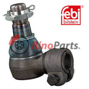 002 460 06 48 Angle Ball Joint for steering hydraulic cylinder with castle nut and cotter pin