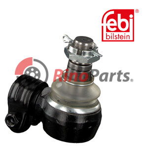 1 394 443 Angle Ball Joint for steering hydraulic cylinder with castle nut and cotter pin