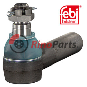 1743 555 Tie Rod End with castle nut and cotter pin