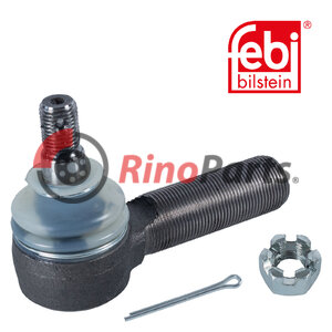 000 330 11 35 Tie Rod End with castle nut and cotter pin