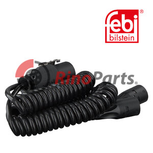 Adapter Cable for electrical coil, with plastic plug