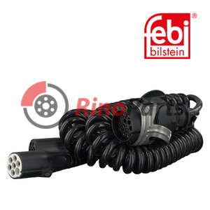 Adapter Cable for electrical coil, with plastic plug