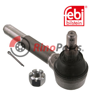 MC891913 Tie Rod End with castle nut and cotter pin