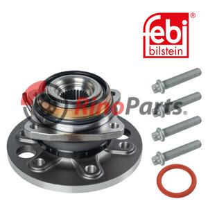 906 350 03 35 Wheel Bearing Kit with wheel hub, fastening bolts and seal ring