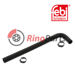 102 203 11 82 S1 Coolant Hose with hose clamps