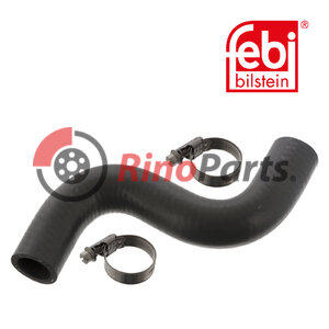 1 514 110 S1 Coolant Hose with hose clamps