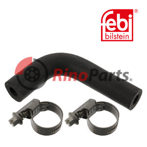 0 313 134 S1 Coolant Hose with hose clamps