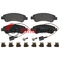 1673603480 BRAKE PAD SET WITH ADDITIONAL PARTS