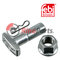 T-Bolt with wheel nut and cotter
