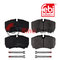 42576680 BRAKE PAD SET WITH BOLTS