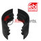 3095195 BRAKE SHOE SET WITHOUT LINING