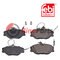 4254.53 Brake Pad Set with bolts