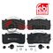 008 420 65 20 BRAKE PAD SET WITH ADDITIONAL PARTS
