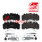 09.801.08.17.0 S1 Brake Pad Set with additional parts
