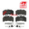 09.801.08.16.1 S1 Brake Pad Set with additional parts