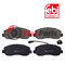 41 06 028 89R BRAKE PAD SET