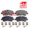 1 840 037 Brake Pad Set with additional parts