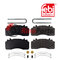 960 420 04 20 BRAKE PAD SET WITH FASTENING MATERIAL