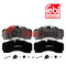 2325212 BRAKE PADS SET WITH ADDITIONAL PART