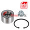 77 01 205 416 Wheel Bearing Kit with axle nut and circlip